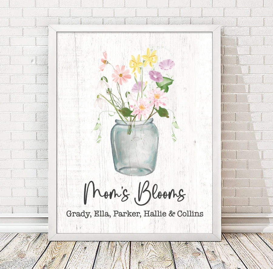 Birth Month Flower Print | Mother's Day Gift