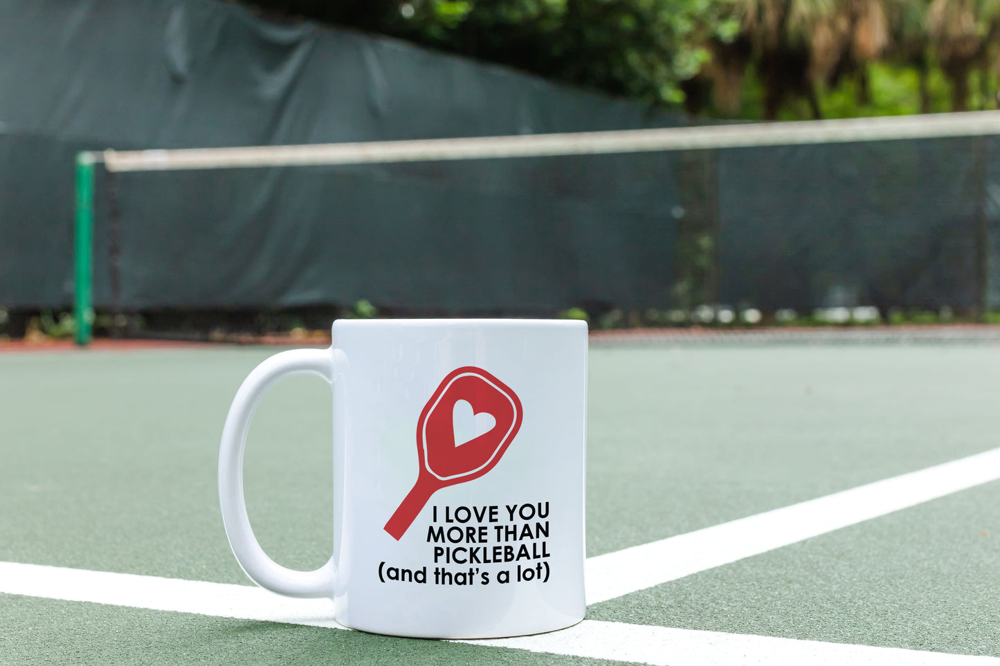 I Love You Pickleball Mug