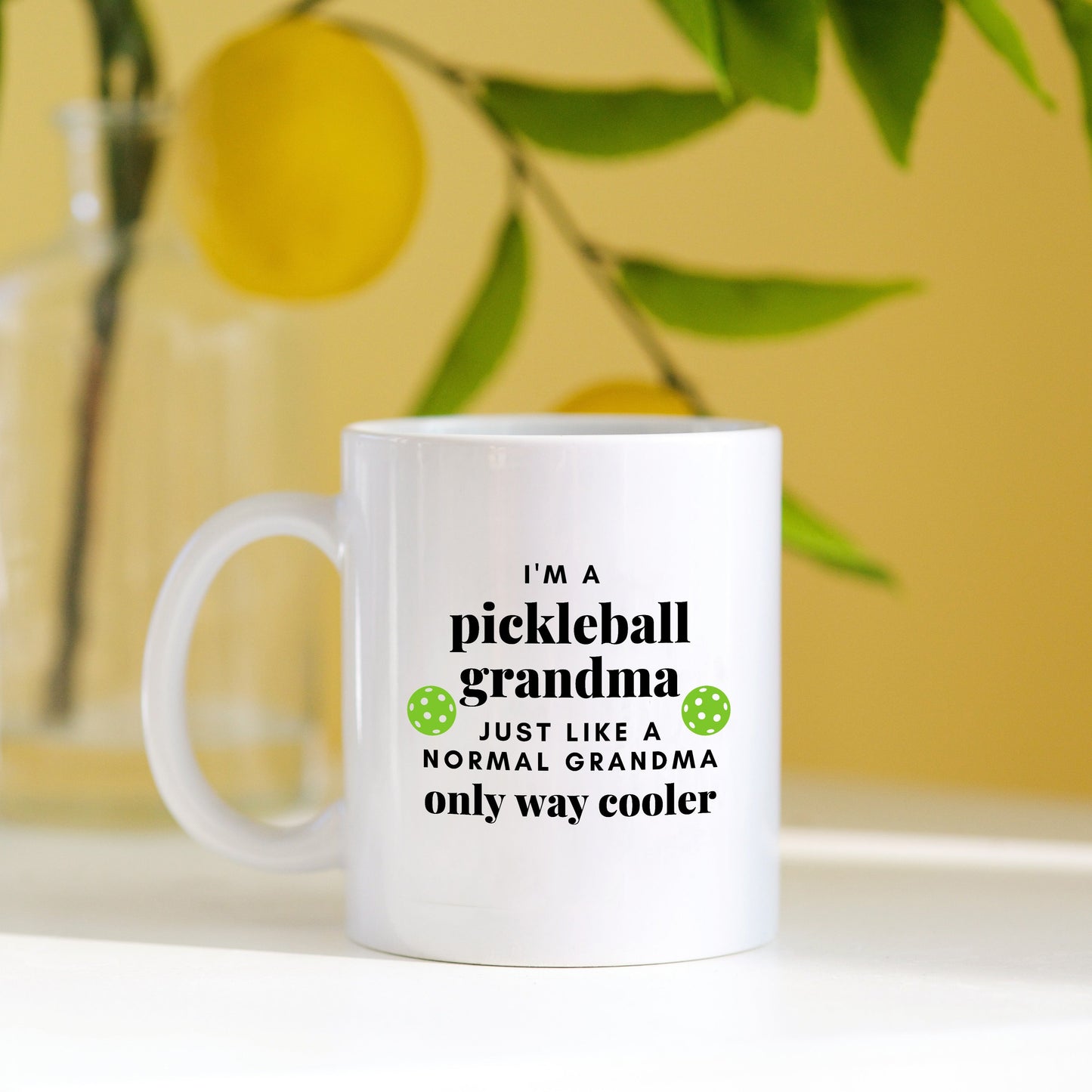 Cool Pickleball Grandma Mug