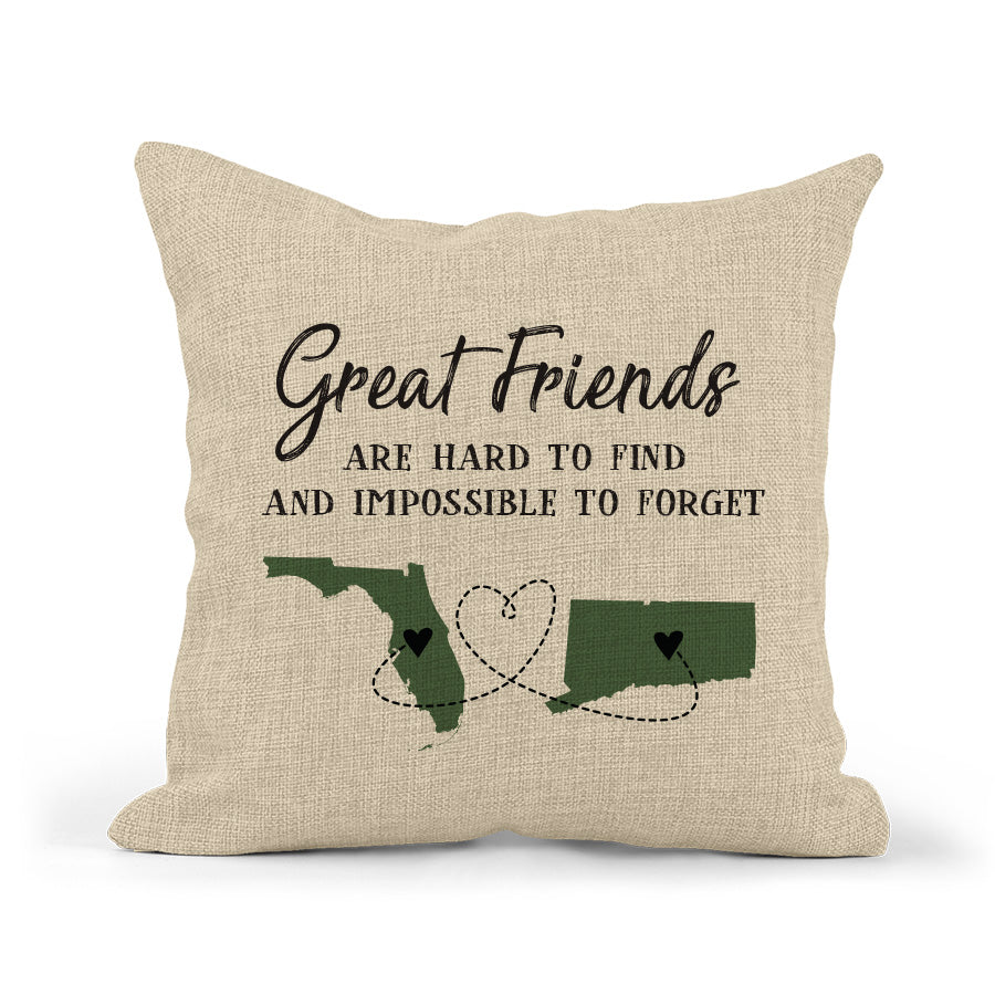 Custom friendship gift for BFF moving away