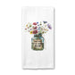 Flower Jar Best Mom Dish Towel  | Mother's Day Gift