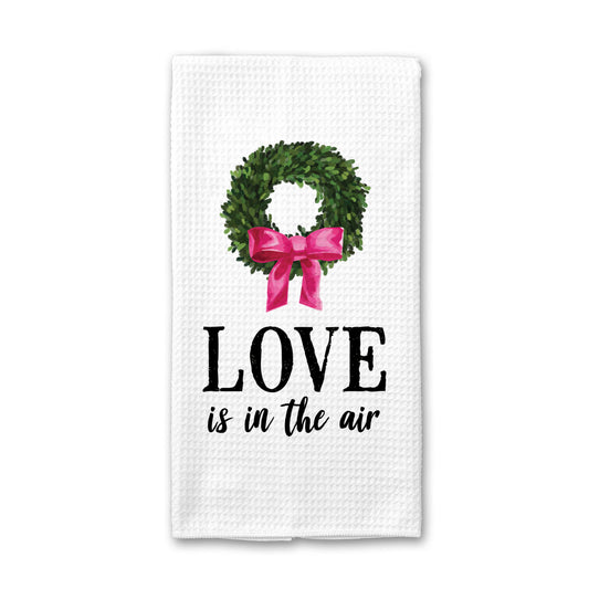 Love Wreath Valentine Towel