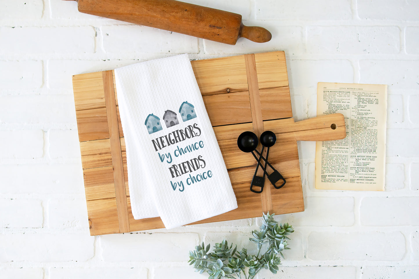 Neighbors By Chance Friends Towel