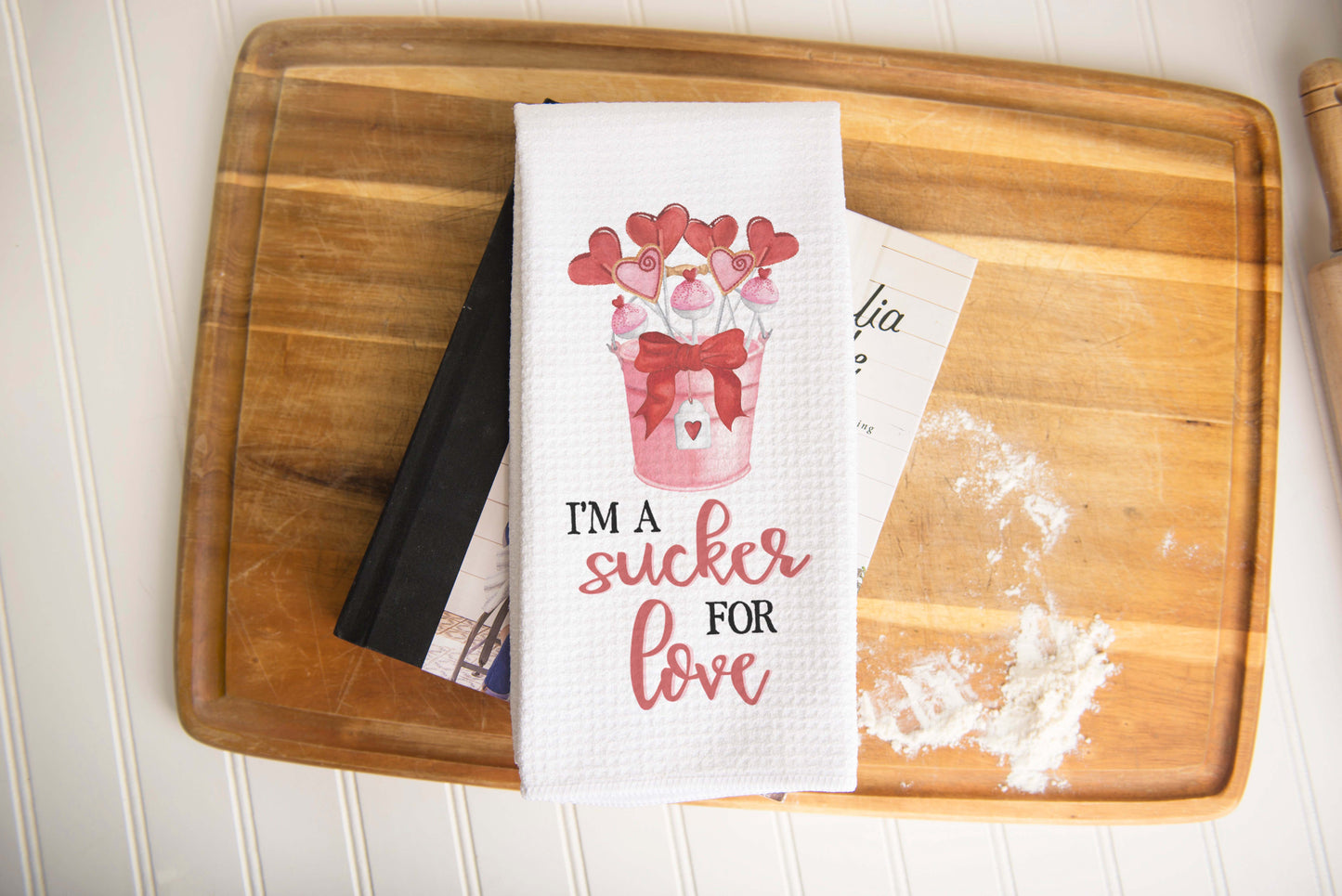 Sucker for Love Valentine Towel