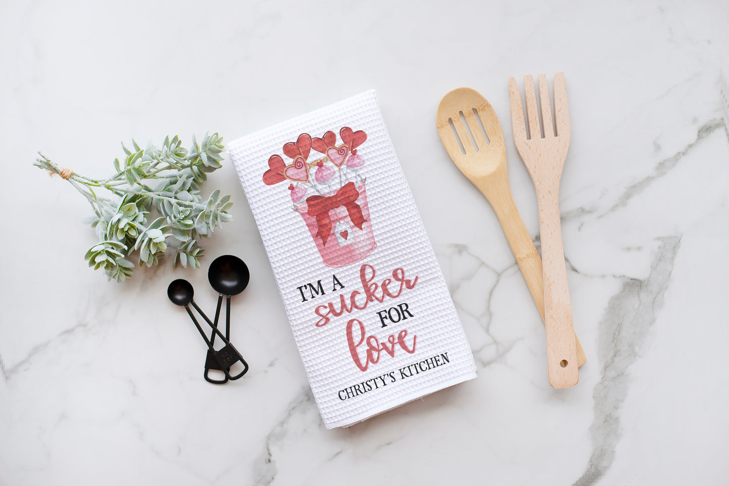 Sucker for Love Valentine Towel