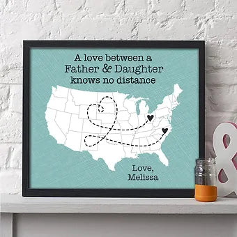 The Love Between a Father and Daughter Two State Print