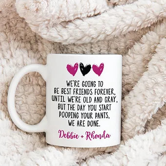 Best Friends Forever Personalized Mug