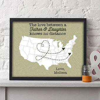 The Love Between a Father and Daughter Two State Print