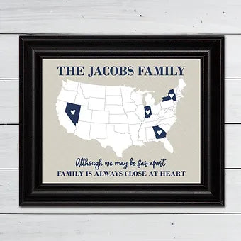 Grandma's Grandchildren are Always Close at Heart Print