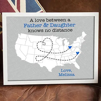 The Love Between a Father and Daughter Two State Print