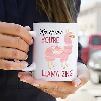 You're Llama-zing Personalized Teacher Mug