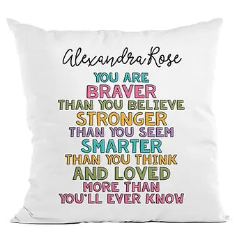 Personalized More Than You'll Ever Know Pillow