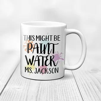 Personalized Art Teacher Mug