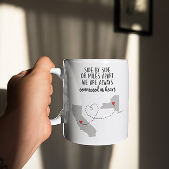 Personalized Two State Mug