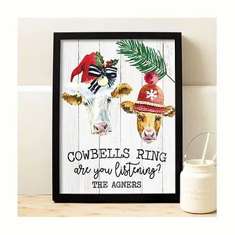 Personalized Cowbells Ring Are You Listening?