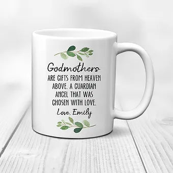 God Mothers Are Gifts From God Personalized Mug