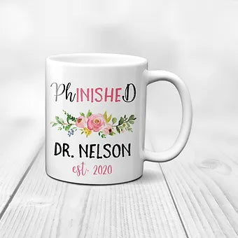 PHinisheD Personalized PHD Coffee Mug