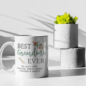 Best Grandma Ever Personalized Mug | Mother's Day Gift