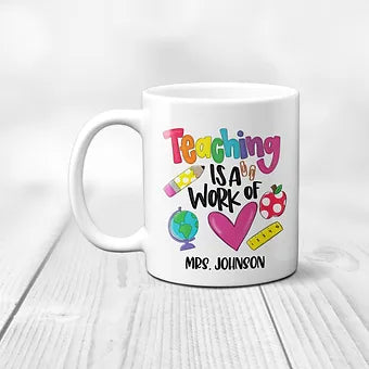 Personalized Teacher Mug