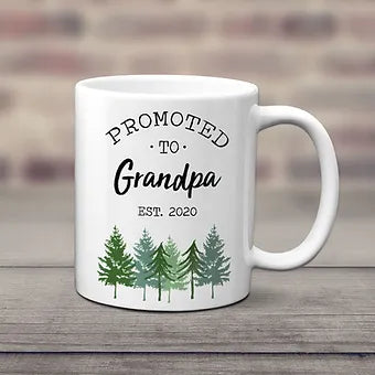 Promoted to Grandpa Mug