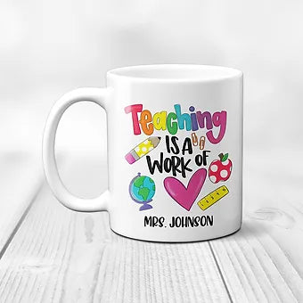 Personalized Teacher Mug