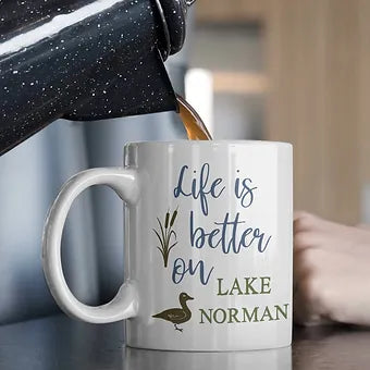 Life Is Better On The Lake Personalized Mug