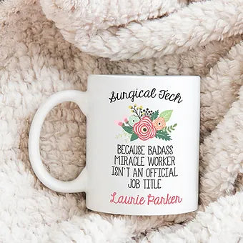 Personalized Surgical Tech Mug