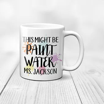 Personalized Art Teacher Mug