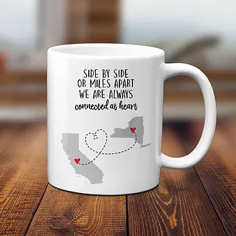 Personalized Two State Mug