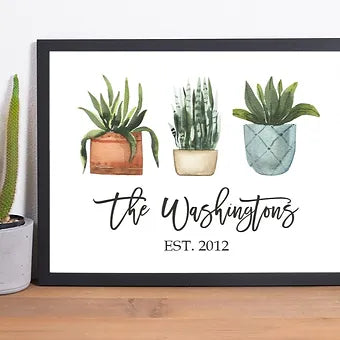 Personalized Southern Farmhouse Print