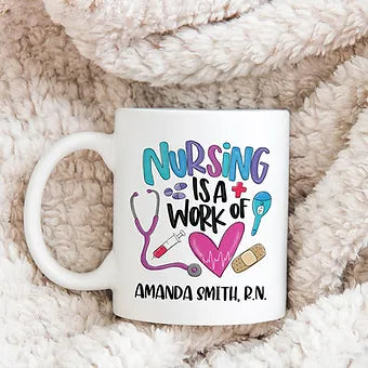 Personalized Nursing Mug