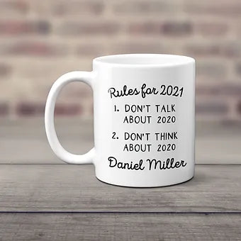 Personalized Rules For 2021 Mug