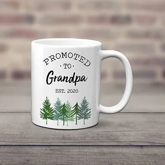 Promoted to Grandpa Mug