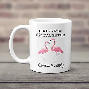Like Mother Like Daughter Flamingo Mug | Mother's Day Gift