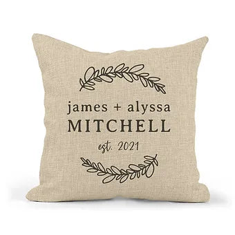 Personalized Couple Pillow
