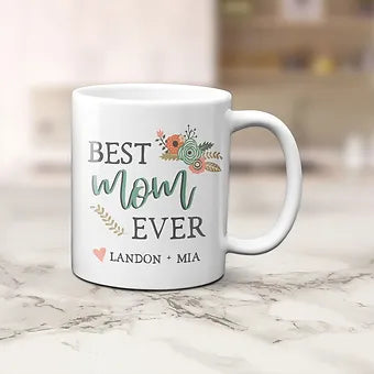 Best Mom Ever Personalized Mug | Mother's Day Gift
