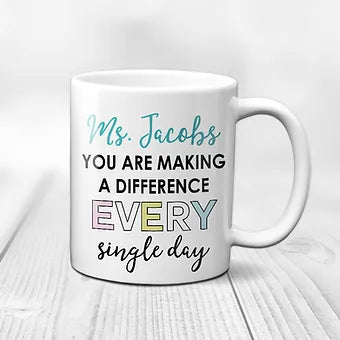 Make a Difference Teacher Mug