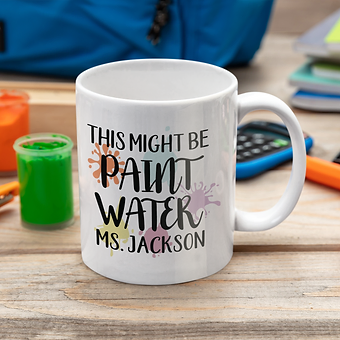 Personalized Art Teacher Mug