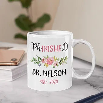 PHinisheD Personalized PHD Coffee Mug