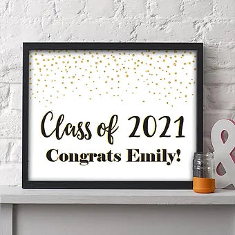 Class of Graduation Decor