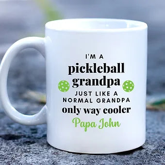 Cool Pickleball Grandpa Mug