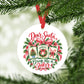 Dear Santa Bring Me a Joker Mahjong Christmas Ornament, Mahj