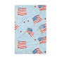 American Flag Kitchen Towel: 4th of July Waffle Weave