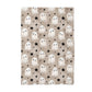 Ghost Smiles Halloween Fall Collage Kitchen Towel Waffle