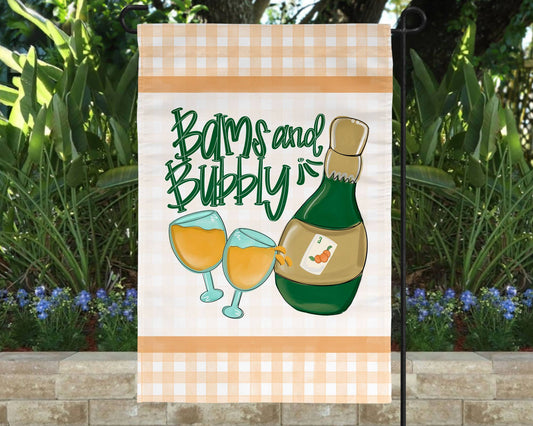 Mahjong Flag Bams Bubbly Fun Mahj Garden White Outdoor Decor