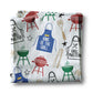 Fathers Day BBQ Grill Kitchen Towel Summer Cookout Gift