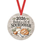 2026 Baked a Lot of Sourdough Christmas Ornament Baker Tree