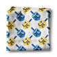 Hanukkah Kitchen Towel - Menorah Design Towel | Waffle Weave, Lint Free Drying Cloth