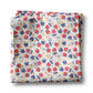 4th July Ice Cream Red White Blue Flag Kitchen Towel Waffle