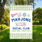 Mahjong Flag Mahj One More Game Garden White Outdoor Decor